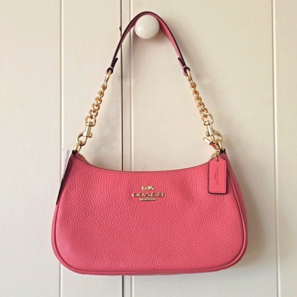 NWT Pink Coach Teri handbag